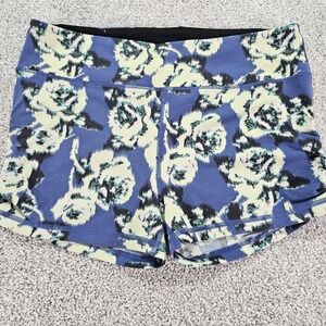 Victoria's Secret Blue Floral Athletic Shorts